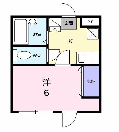 リエス東中神の間取り