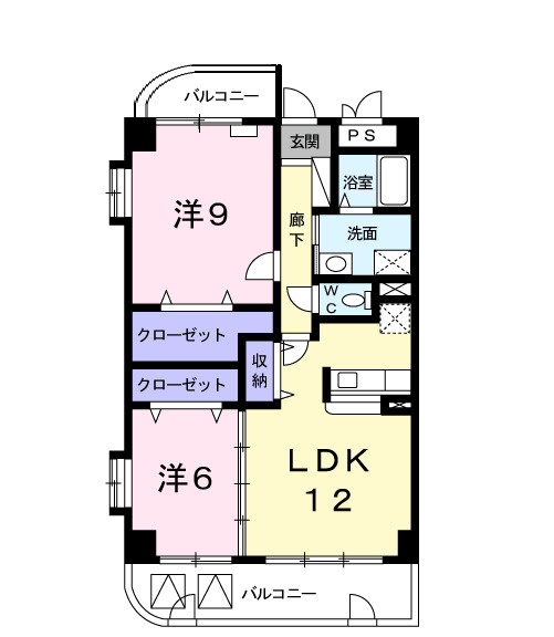 ソレイユドールの間取り