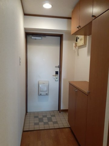 ソレイユドールの玄関