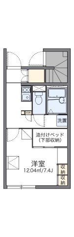 レオパレス大宮の間取り