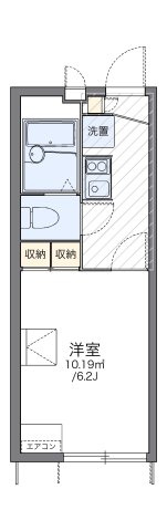 レオパレスマロンの間取り