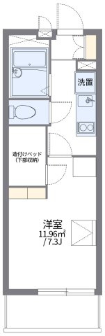 レオパレスメゾン　エスポワールの間取り