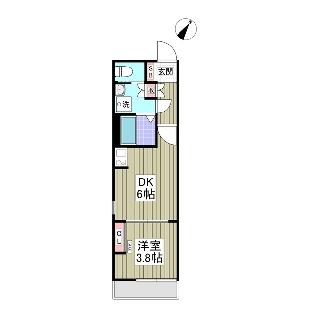 Sunny Hill Minami Hanazonoの間取り