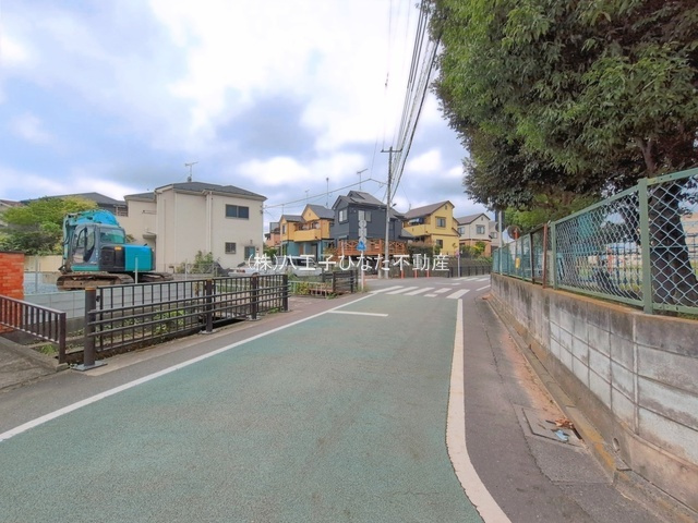 『八王子市土地』八王子市叶谷町1007-3【仲介手数料無料】の前面道路含む現地写真|～仲介手数料無料☆八王子ひなた不動産～八王子市叶谷町　売地