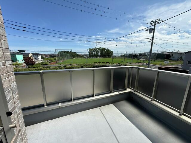 ひたちなか市大字高場の中古一戸建のバルコニー