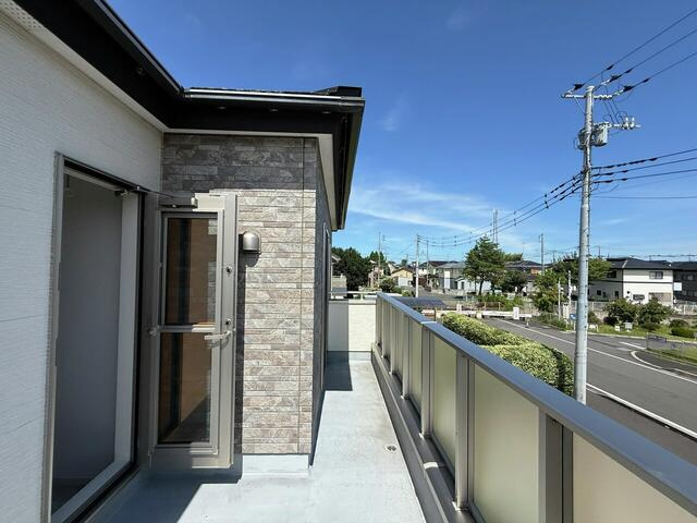 ひたちなか市大字高場の中古一戸建のバルコニー