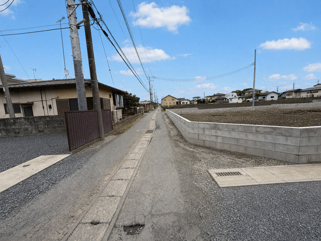 ひたちなか市大字津田の売地の外観