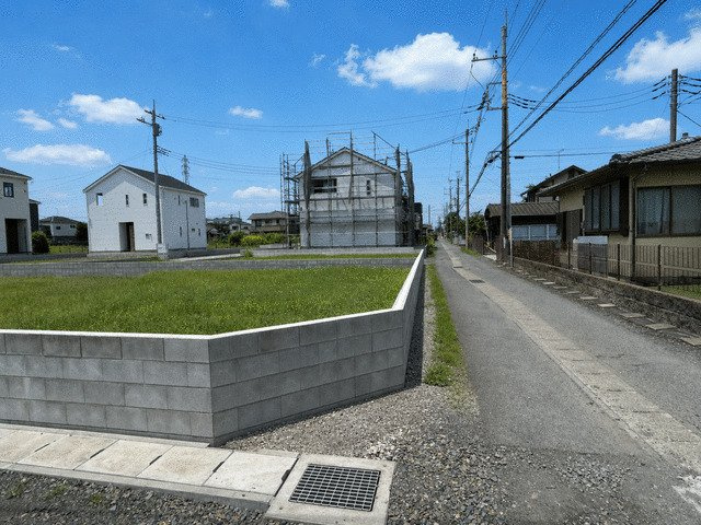 ひたちなか市大字津田の売地の外観
