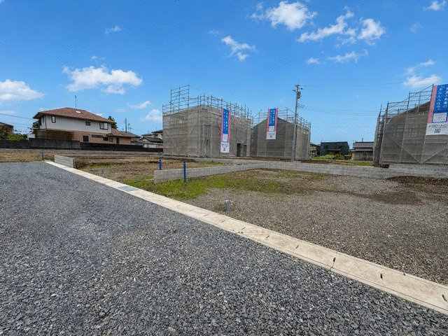 ひたちなか市大字津田の売地の外観