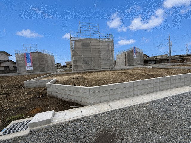 ひたちなか市大字津田の売地の外観