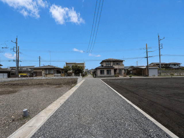 ひたちなか市大字津田の売地の外観