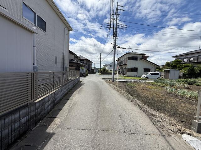 ひたちなか市大字足崎の売地の周辺