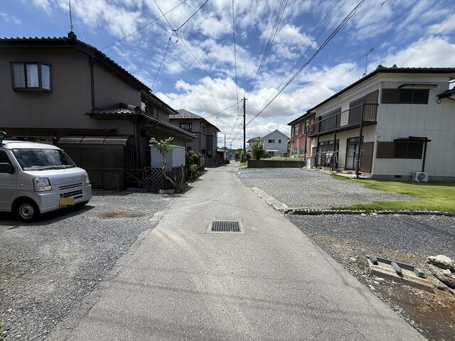 ひたちなか市大字足崎の売地の外観