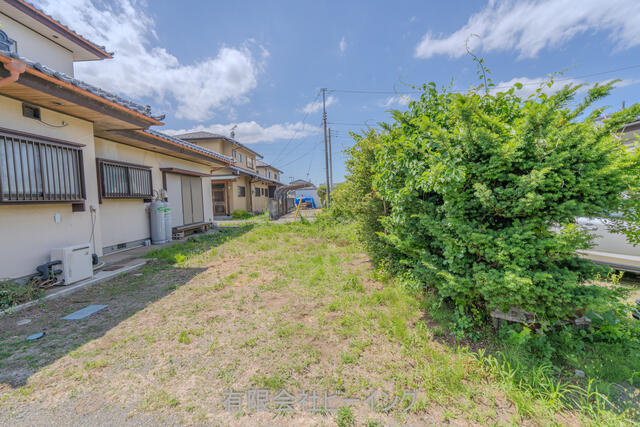 ひたちなか市大字津田の中古一戸建の庭
