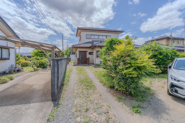 ひたちなか市大字津田の中古一戸建の庭