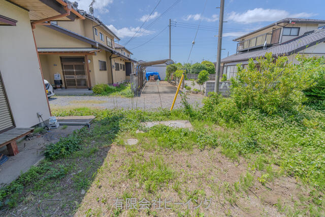 ひたちなか市大字津田の中古一戸建の庭