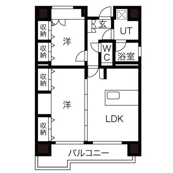 【間取り】 | C.P.Pure1608