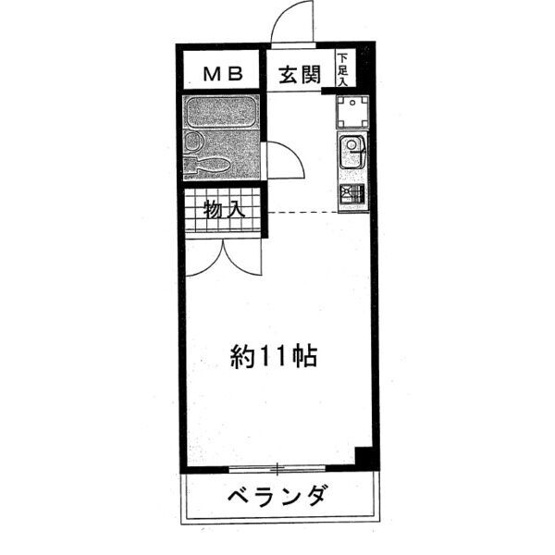 【間取り】 | コーポわかば