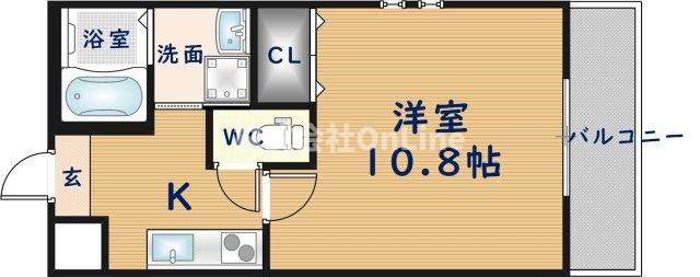 【間取り】 | フジパレス小阪Ⅱ番館