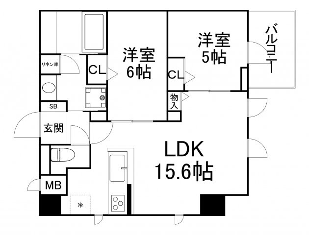 【間取り】 | グリーン サイト南森町