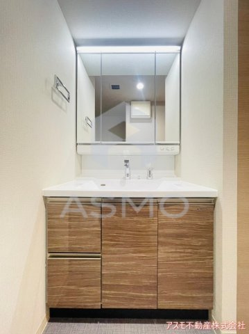 【洗面所】 | グリーン サイト南森町 | 同マンション別部屋　参考写真
