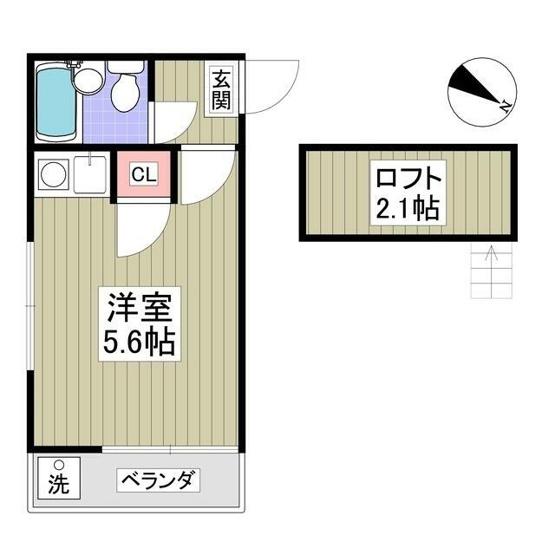 【間取り】 | エスポアール代田橋