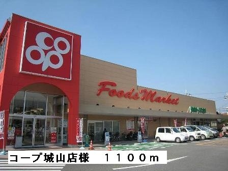 シャン・グリシーヌの周辺|コープ城山店様まで1100m