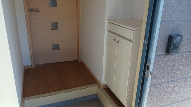 キャッスル豊Ⅰの玄関