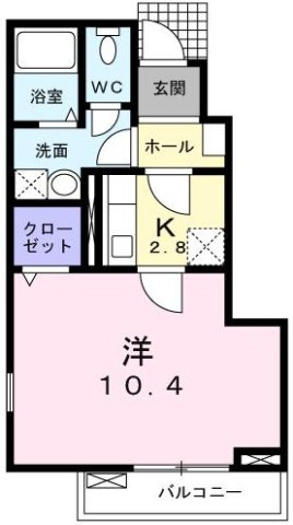 ハピネス高雄台の間取り
