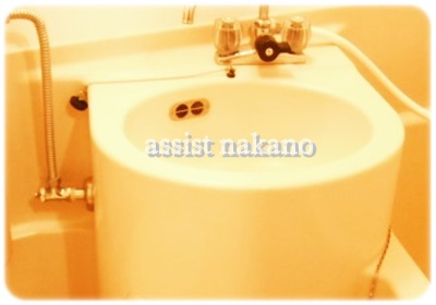 ソシアルマンションの洗面所|
