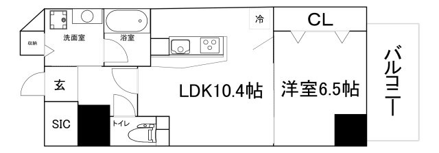 【間取り】 | ワイズコート東梅田