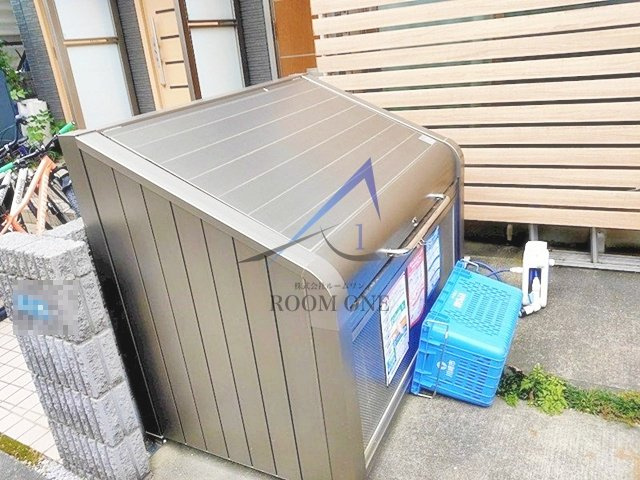 カンフルツリーハウスのその他共用部分|敷地内ごみ置き場です。