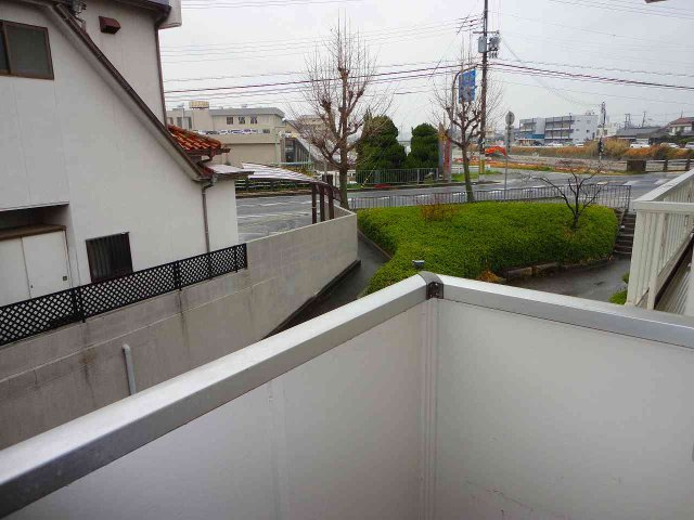 エスポワール住吉のバルコニー