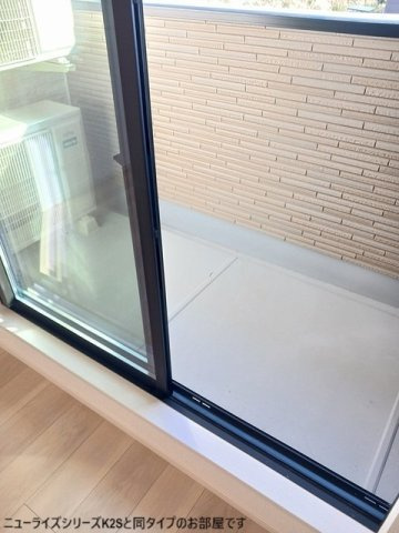 プレッソ高砂のバルコニー