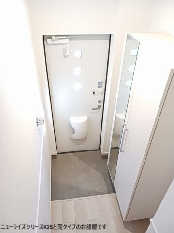 プレッソ高砂の玄関
