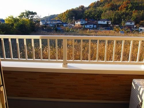 シン．シン．ハウスＣのバルコニー