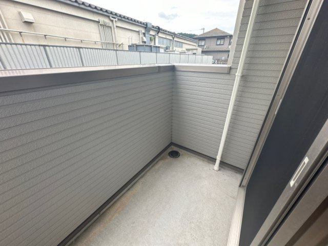 カルムメゾンⅡのバルコニー
