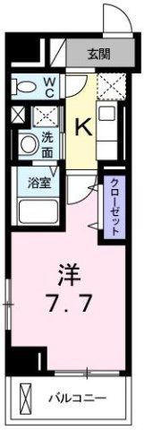 ジュエルⅢの間取り