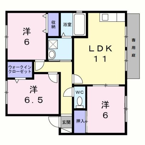 マイルストーンズの間取り