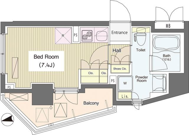 ｉ－Ｓｕｉｔｅ　ＨｉｇａｓｈｉＮａｋａｎｏの間取り