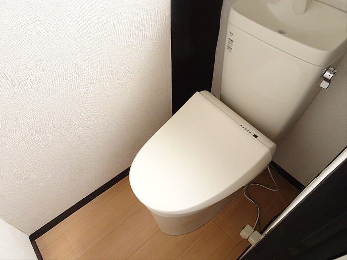 コーポ千代のトイレ|清潔感のあるトイレです