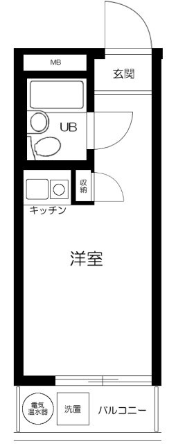 トップ二子玉川第２の間取り