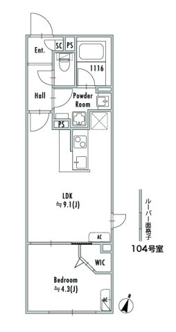 GRAN PASEO 鷺ノ宮の間取り