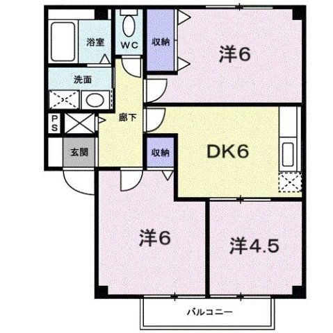 セレクトハイムの間取り