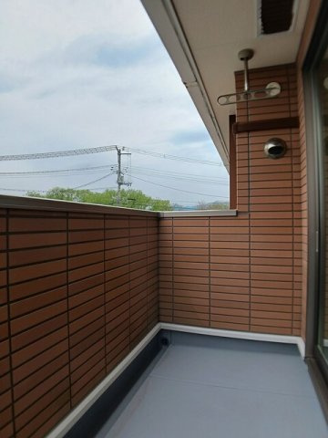 アンバーコートのバルコニー