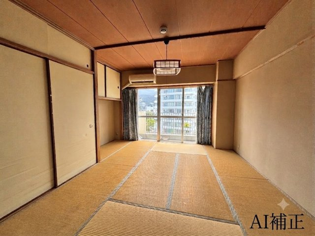 熱海サニーハイツの和室|個人情報保護の為、一部補正しております。