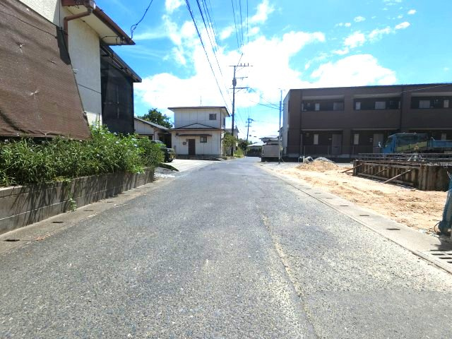 田代2丁目3期の前面道路含む現地写真|前面道路含む現地写真です