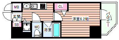 【間取り】 | アドバンス大阪城レガーレ