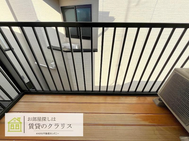 右京区西院久田町144-2貸家のバルコニー