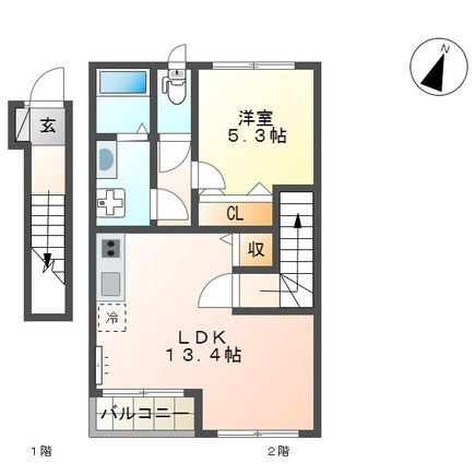 エクセレンスIIの間取り